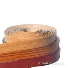 Fascia di bordo piatto a grana in legno